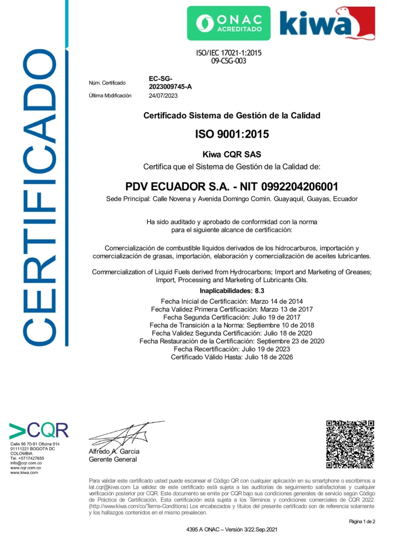 ORIGINAL ISO 9001 2015 PDV ECUADOR S.A.-01